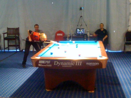 Line playing against Kristina Schagan