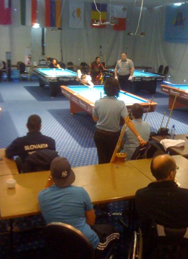 Marika on the shoot out for Finland